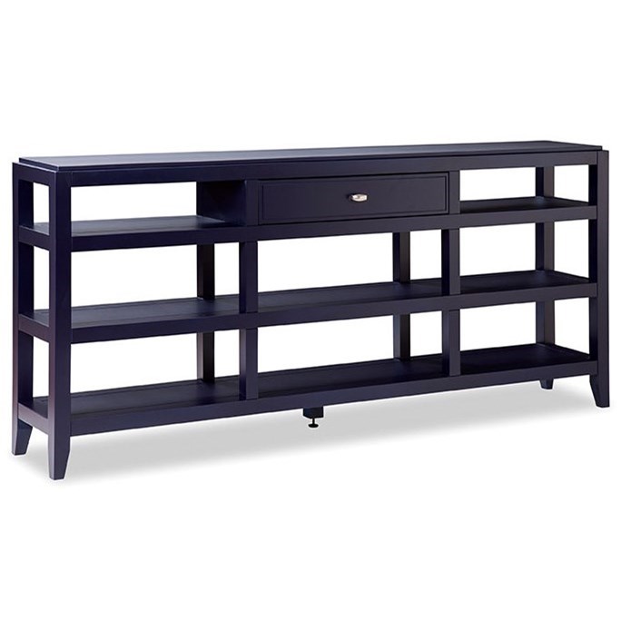 Durham Solid Choices Customizable Open Console with Drawer